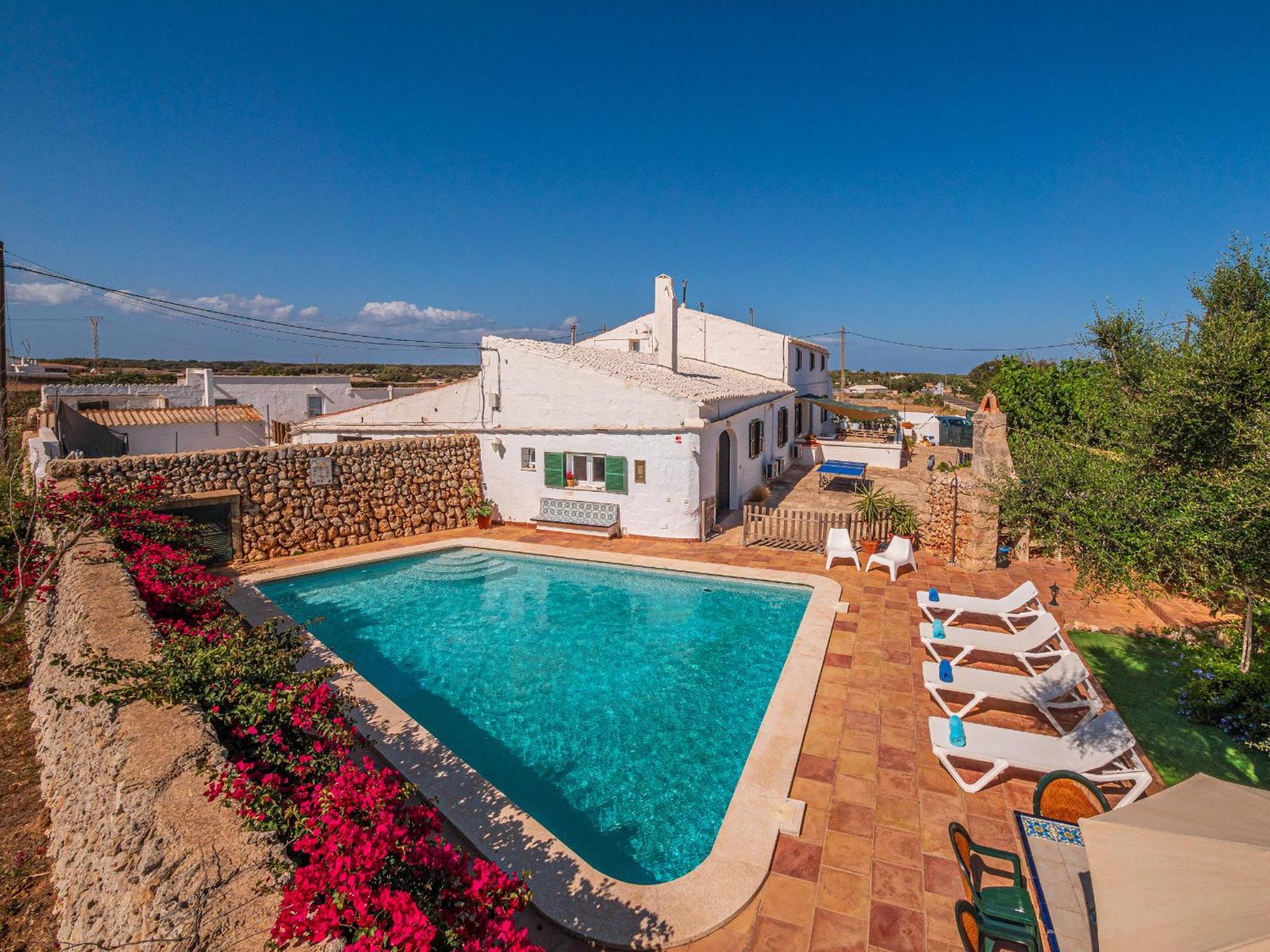 Casa Rural Menorquina Con Piscina Y Barbacoa Sant Climent Exterior foto